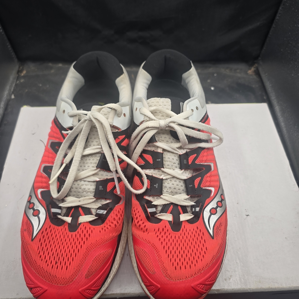 Saucony Red and Black Athletic Shoes‎